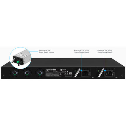 Ubiquiti EdgeRouter Infinity ER-8-XG Router 8 Puertos SFP+ 10G 16GB RAM