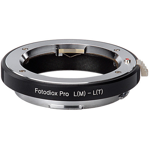 FotodioX Leica M Adaptador Profesional para Lentes Leica M a Montura L con Enfoque Infinito y Montura de Latón Cromada