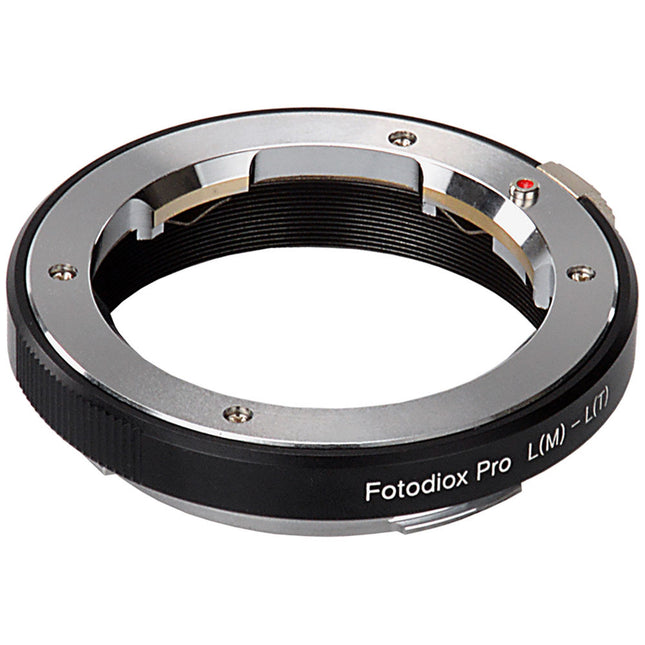 FotodioX Leica M Adaptador Profesional para Lentes Leica M a Montura L con Enfoque Infinito y Montura de Latón Cromada