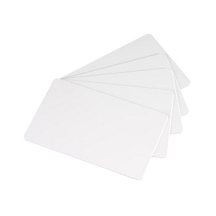Evolis CR-80 Tarjetas PVC 30 mil 500 unidades acabado brillante blanco