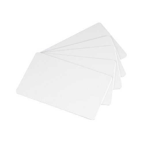 Evolis CR-80 Tarjetas PVC 30 mil 500 unidades acabado brillante blanco