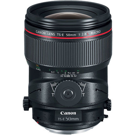 Canon TS-E 50mm f/2.8L Macro Objetivo Desplazable Full Frame 0.5x Macro