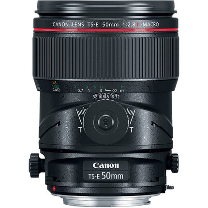 Canon TS-E 50mm f/2.8L Macro Objetivo Desplazable Full Frame 0.5x Macro