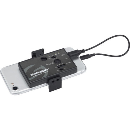 Samson Go Mic Mobile Sistema Inalámbrico Digital con Lavalier LM8 y Transmisor de Cinturón