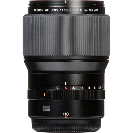 Objetivo FUJIFILM GF 110mm f2 R LM WR G Mount con Apertura f2 a f22