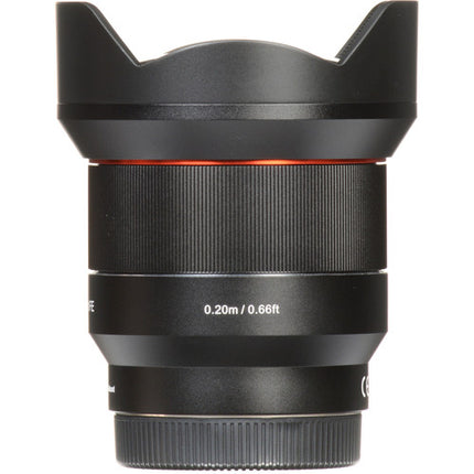Samyang AF 14mm f/2.8 FE Objetivo para Sony E Formato Full Frame Apertura f/2.8