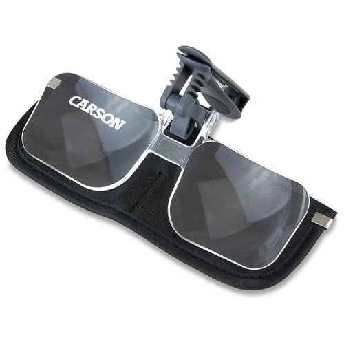 Carson VM-14 VisorMag lupa para gorra aumento 2.25x con funda protectora