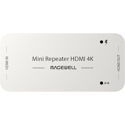 Magewell HDMI 4K Mini Repetidor 4K x 2K HDMI 2.0 con indicador LED y cable USB 5V
