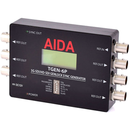 AIDA Imaging Generador de Sincronización Genlock Tri Level 1080 60p LCD