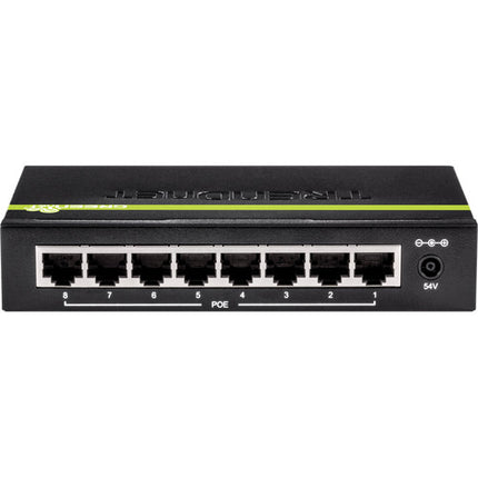 TRENDnet TPE-TG82G Switch Gigabit PoE+ 8 Puertos 16 Gbps 61W PoE