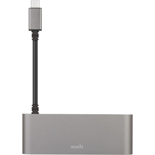 Moshi Hub Adaptador Multimedia USB 3.0 con HDMI 4K y Lector SDXC