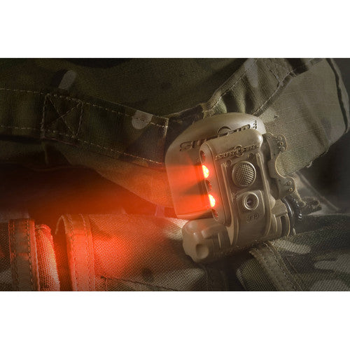 SureFire HL1-A Luz para Casco LED Blanco Rojo 19.2 y 2.5 Lúmenes Desert Tan