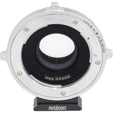 Metabones Canon EF Adaptador Lente a Micro Cuatro Tercios 0.64x Aumento Apertura 1-1/3 Stop