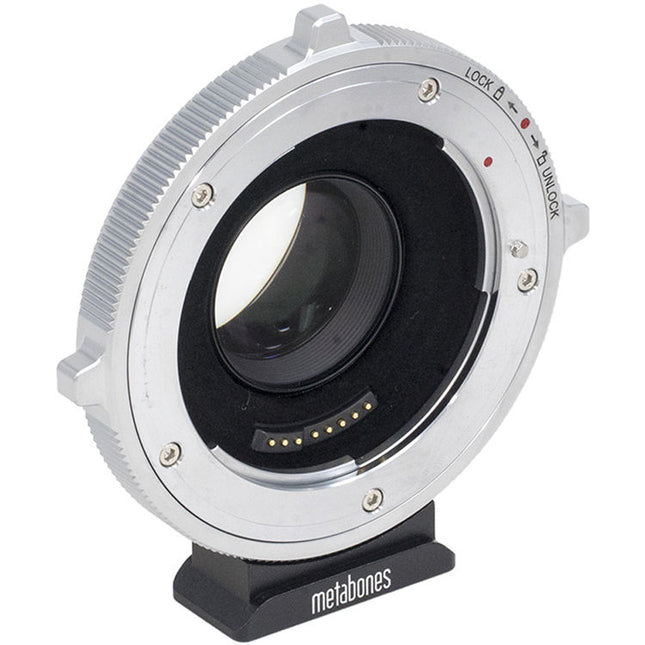 Metabones Canon EF Adaptador Lente a Micro Cuatro Tercios 0.64x Aumento Apertura 1-1/3 Stop
