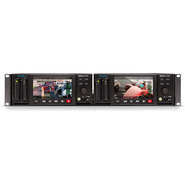 AJA Rackmount Shelf para Ki Pro Ultra Estante de 2 RU para Racks 19 Pulgadas