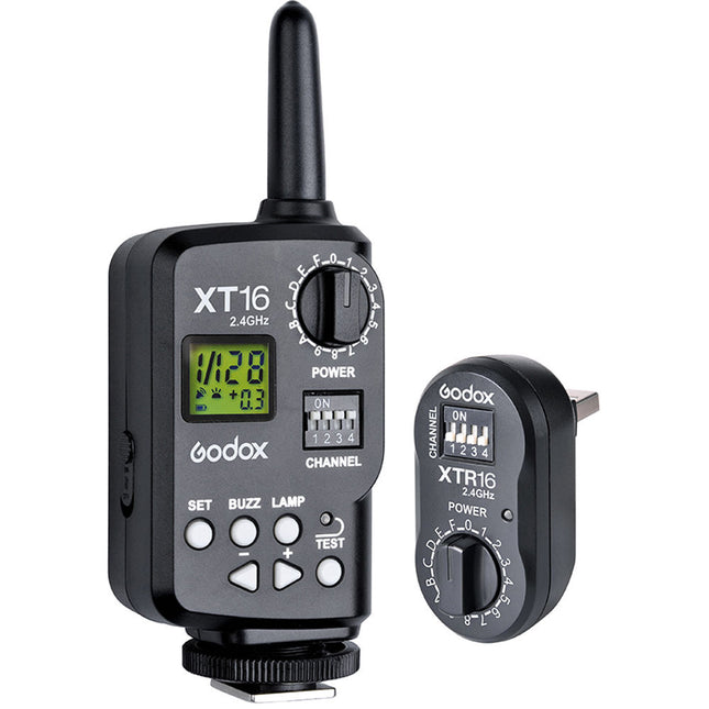 Godox XT-16 Disparador de Flash Inalámbrico 2.4 GHz Alcance 100 m