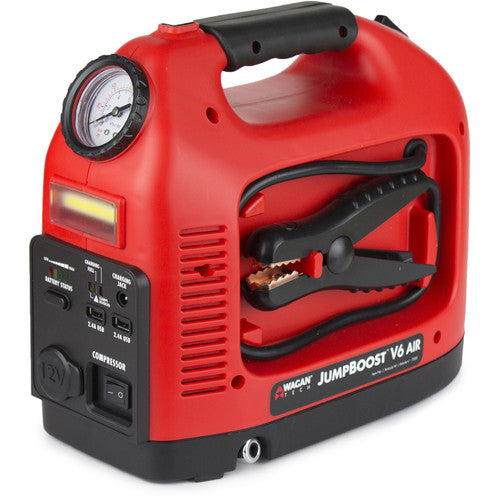 WAGAN JumpBoost V6 Air Arrancador Portátil 600 Amperios Compresor de Aire