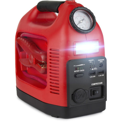 WAGAN JumpBoost V6 Air Arrancador Portátil 600 Amperios Compresor de Aire