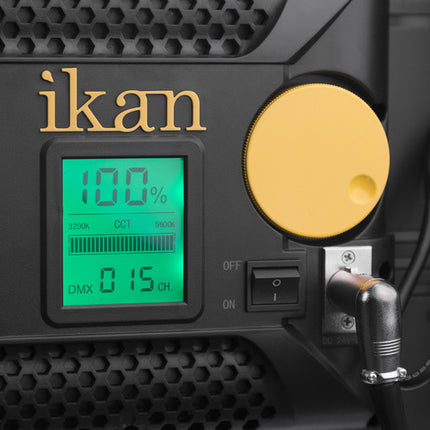 ikan Lyra LBX20 Soft Panel Luz LED Bi-Color 3200-5600K Ángulo 110°