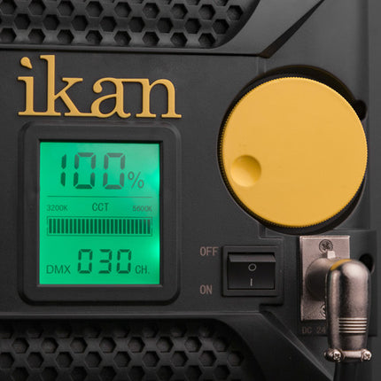 ikan Lyra LBX30 Soft Panel Luz LED para estudio y campo Bi-Color 3200-5600K 110° radiación
