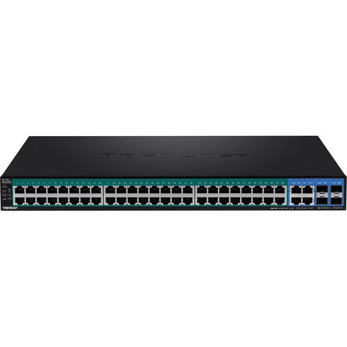 TRENDnet TPE-5240WS Switch PoE+ Gestionado 52 Puertos 370W 104Gbps