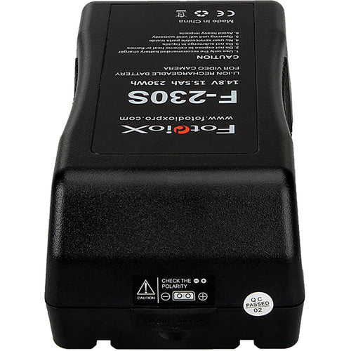 FotodioX Li-Ion 230Wh V-Mount Batería 14.8V 5.75 Horas Autonomía