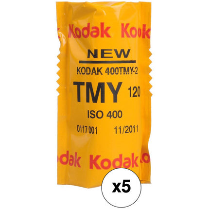 Kodak Professional T-Max 400 Película Blanco y Negro 120 ISO 400 5-Pack