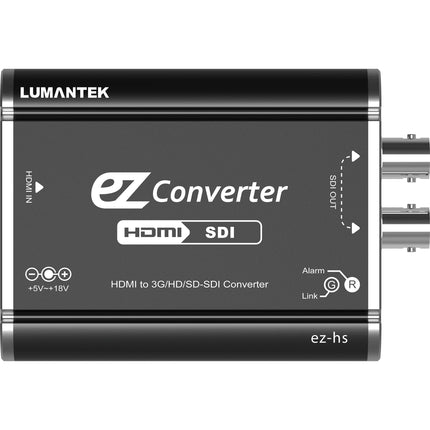 Lumantek HDMI a SDI Convertidor 3G/HD/SD SDI Doble 1080p60 Audio 48 kHz