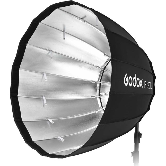 Godox Deep Parabolic Softbox 48 pulgadas con difusores y bolsa de transporte