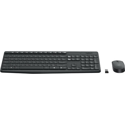 Logitech MK235 Teclado y Ratón Inalámbricos 2.4 GHz Alcance 10 m