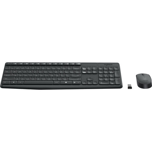 Logitech MK235 Teclado y Ratón Inalámbricos 2.4 GHz Alcance 10 m