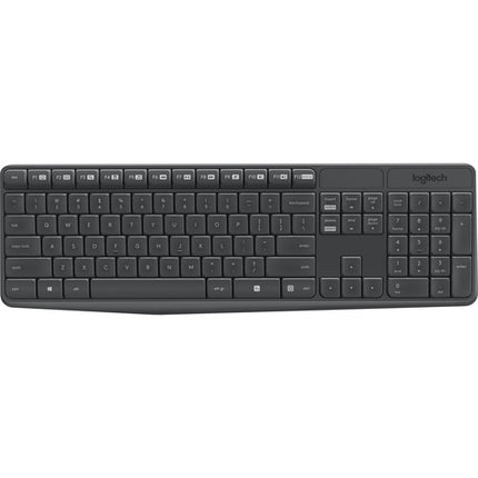 Logitech MK235 Teclado y Ratón Inalámbricos 2.4 GHz Alcance 10 m
