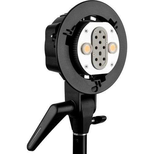Godox Soporte de Doble Flash para AD200 con Montura Bowens y Receptor 5/8"