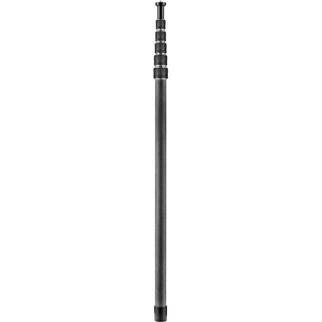 Manfrotto Carbon Fiber Boom Pole para cámara VR soporte rígido 4.4 lb extensión 3 a 15 pies