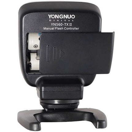 Yongnuo YN560-TX II Controlador Manual de Flash para Cámaras Canon 16 Canales 328 Pies Alcance