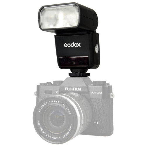 Godox TT350F Mini Thinklite Flash TTL para cámaras FUJIFILM 118 GN Zoom 24-105mm