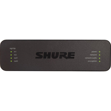 Shure ANI22XLR Interfaz de Audio XLR para Conferencias PoE Dante