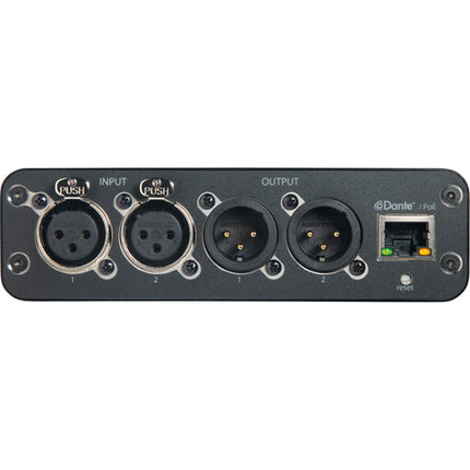 Shure ANI22XLR Interfaz de Audio XLR para Conferencias PoE Dante
