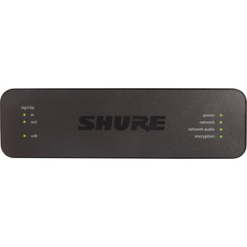 Shure ANIUSB-MATRIX Interfaz de Red de Audio USB con 4 Canales Dante PoE Compacta