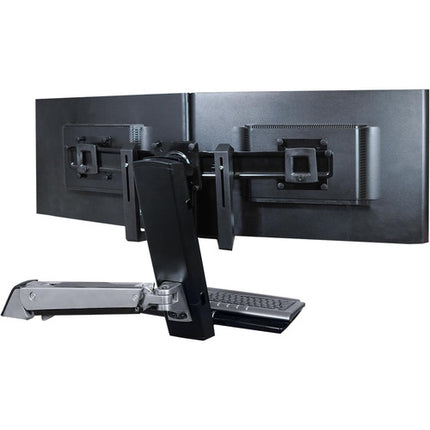 Ergotron Kit para Doble Monitor Soporta Pantallas 17 a 24 Pulgadas 36 lb 360° Rotación