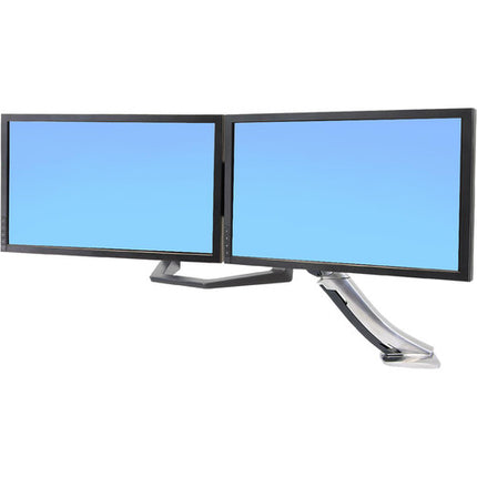 Ergotron Kit para Doble Monitor Soporta Pantallas 17 a 24 Pulgadas 36 lb 360° Rotación