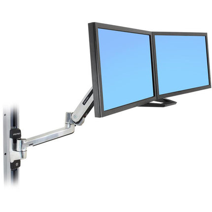 Ergotron Kit para Doble Monitor Soporta Pantallas 17 a 24 Pulgadas 36 lb 360° Rotación