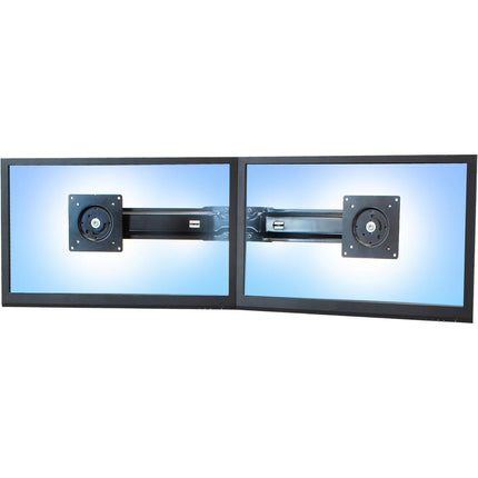 Ergotron Kit para Doble Monitor Soporta Pantallas 17 a 24 Pulgadas 36 lb 360° Rotación