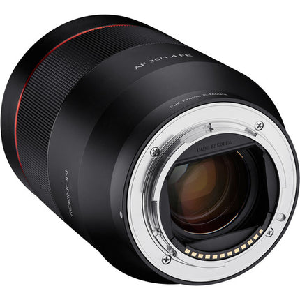 Rokinon AF 35mm f/1.4 FE Lente Sony E Full Frame Kit Estación