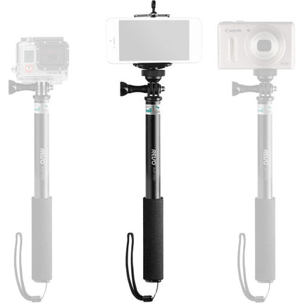 Revo Palo Selfie Ajustable 11-37 Pulgadas Capacidad 2 Libras