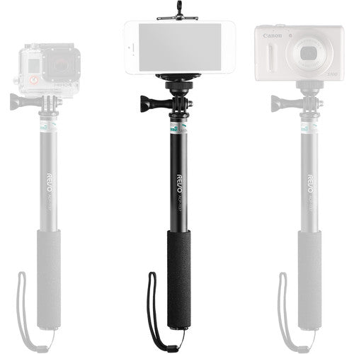 Revo Palo Selfie Ajustable 11-37 Pulgadas Capacidad 2 Libras