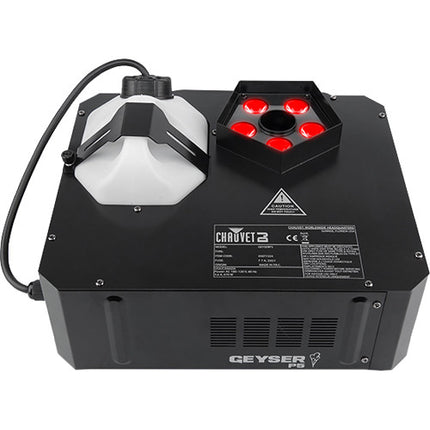 CHAUVET DJ Geyser P5 Máquina de Humo LED RGBA+UV 5x7W 13500 ft³/min con Control Remoto