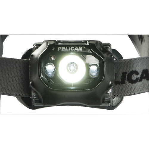 Pelican 2760 Gen 3 Linterna Frontal LED 204 Lúmenes Negro IPX4 Splash-Proof