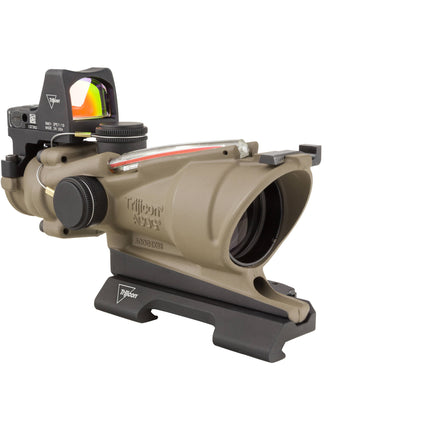 Trijicon 4x32 ACOG Visor para Rifle Doble Iluminación 3.25 MOA Red Dot