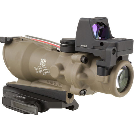 Trijicon 4x32 ACOG Visor para Rifle Doble Iluminación 3.25 MOA Red Dot